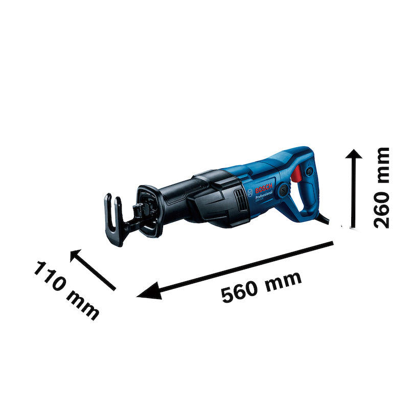 Sierra sable Bosch GSA 120 1200W 220V con 1 hoja de sierra