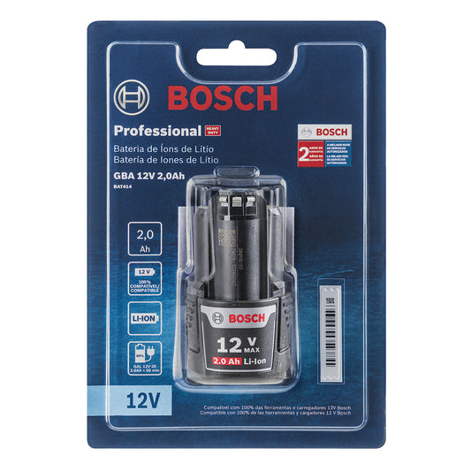 BATERIA GBA 12V 2.0AH BOSCH BOSCH