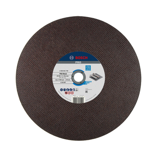 Disco de Corte 355x3,1mm Standard for Metal BOSCH