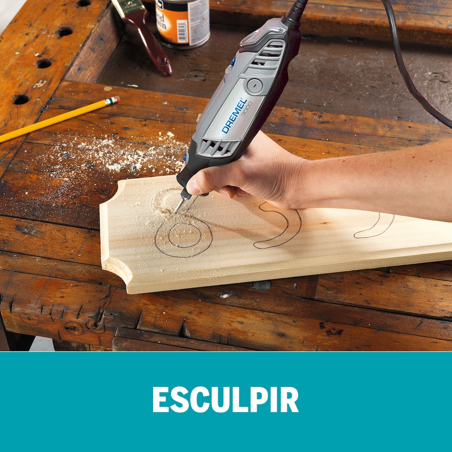 Dremel 3000 Herramienta Multipropósito Con 2 Adaptadores y 30 Accesorios + Maletín