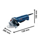 Esmeril angular de 5" Bosch GWS 9-125 P 900W 220V