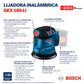 Lijadora roto orbital inalámbrica Bosch GEX 185-LI, 18V  Brushless S/batería