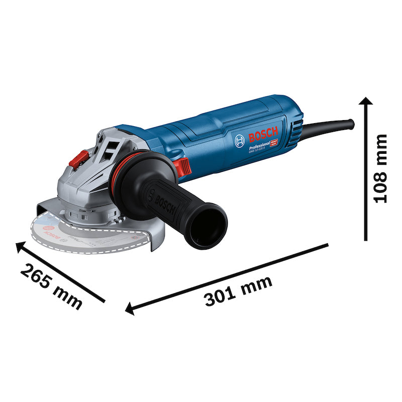 Esmeril angular 5" Bosch GWS 12-125 S 1200W 220V