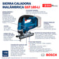 Sierra caladora inalámbrica Bosch GST 185-LI, 18V SB