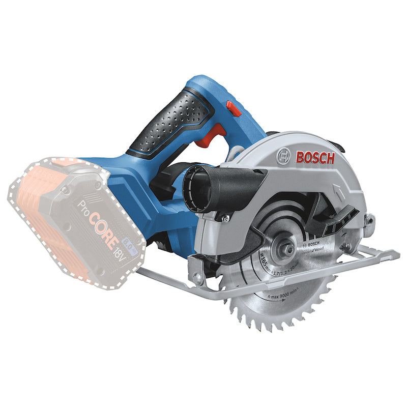 Sierra Circular inalámbrica Bosch GKS 18V-57, 18V SB