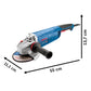 Esmeril angular de 7" Bosch GWS 28-180 VULCANO 2800W 220V