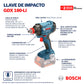 Atornillador de impacto inalámbrico Bosch GDX 180-LI 18V SB