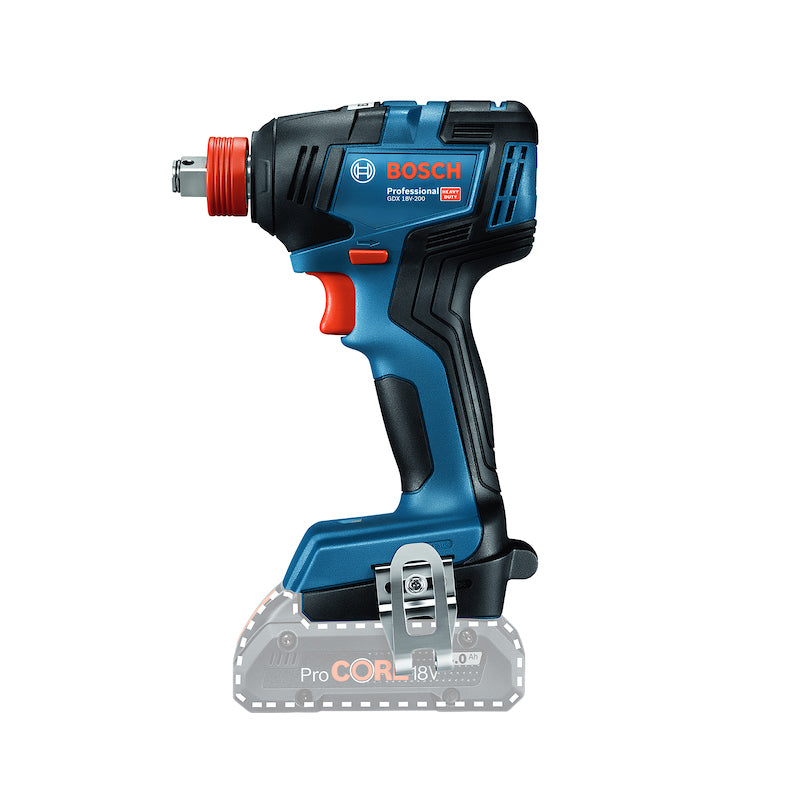 ATORNILLADOR DE IMPACTO INALAMBRICO GDX 18V-200  (SIN BATERÍA NI CARGADOR) BOSCH  BOSCH