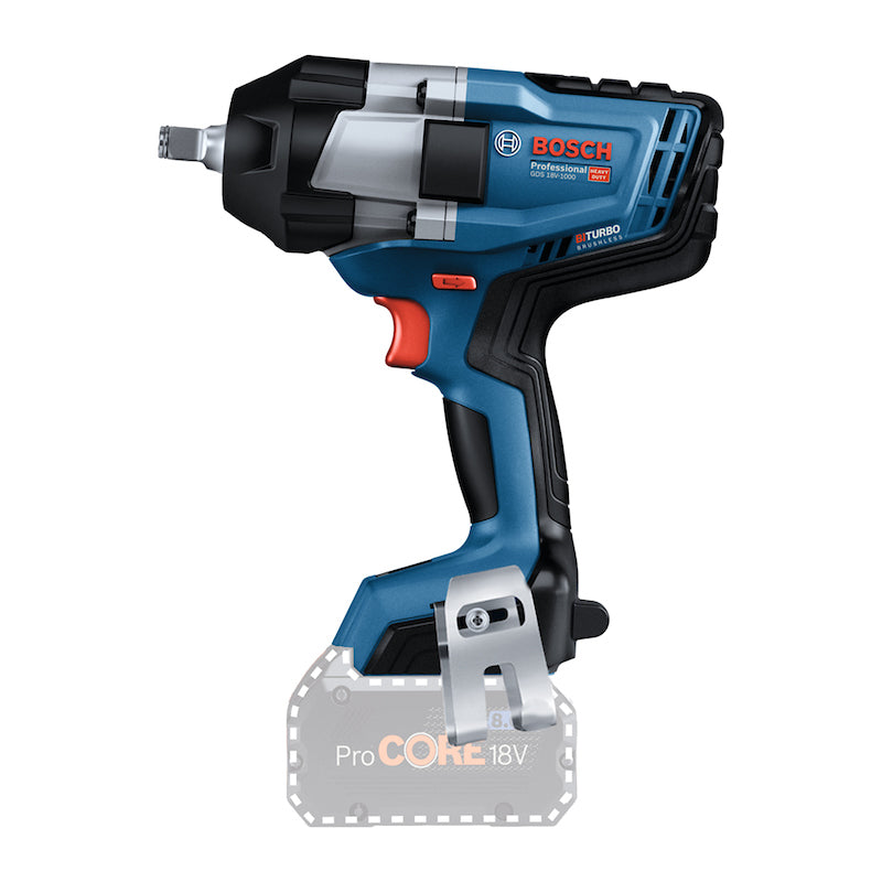 Llave de Impacto inalámbrica Bosch GDS 18V-1000 BITURBO BRUSHLESS 18V, SB