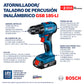 Taladro percutor inalámbrico 1/2" Bosch GSB 185-LI 18V SB