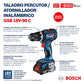 TALADRO PERCUTOR ATORNILLADOR INALAMBRICO 18V GSB 18V-90 C (SIN BATERÍA NI CARGADOR) BOSCH