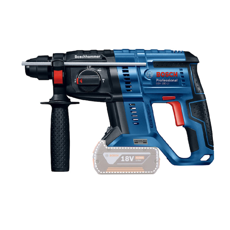 Rotomartillo inalámbrico Bosch GBH 180-LI Brushless 18V SB