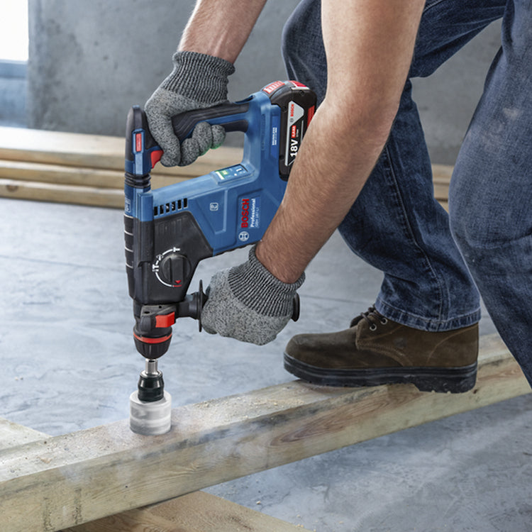 Rotomartillo Bosch GBH 187-LI 18V 2 baterías y maletín