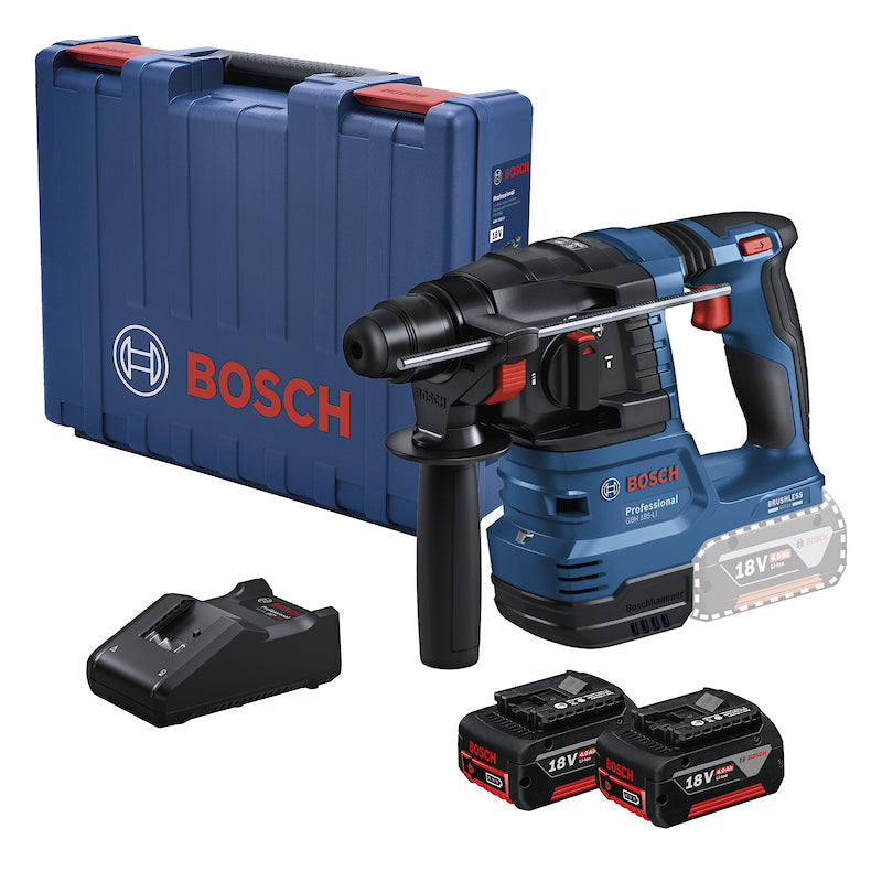 Rotomartillo Bosch GBH 185-LI 18V 2 baterías y maletín