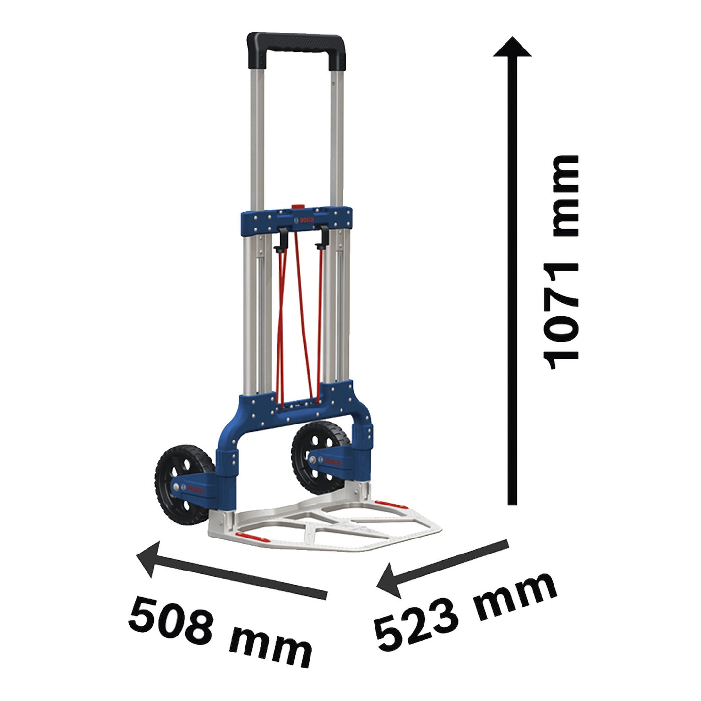 Carro de transporte plegable de aluminio Bosch