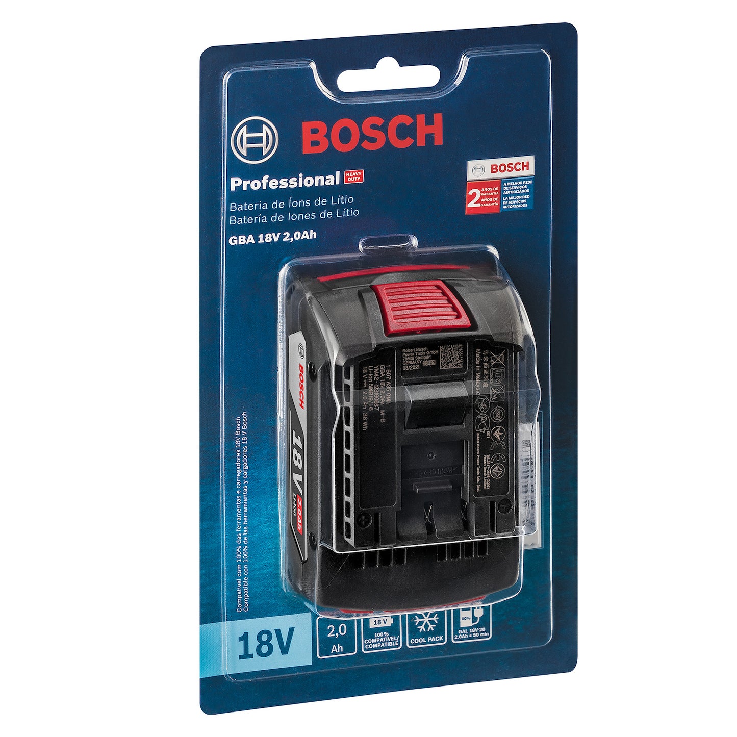 BATERIA GBA 18V 2.0AH BOSCH BOSCH