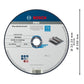 Disco de Corte 230x3mm Standard for Metal BOSCH